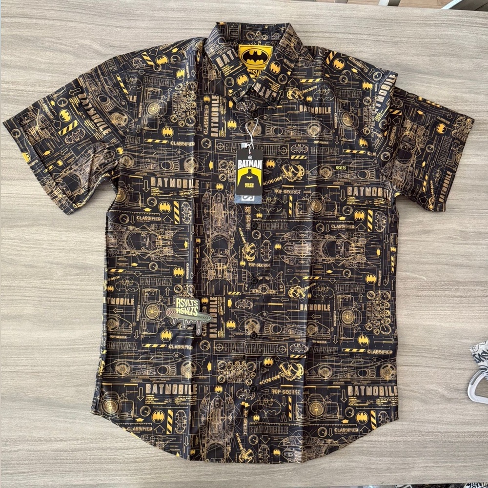 RSVLTS 85th Anniversary Property Of Wayne Enterprises Short Sleeve Shirt